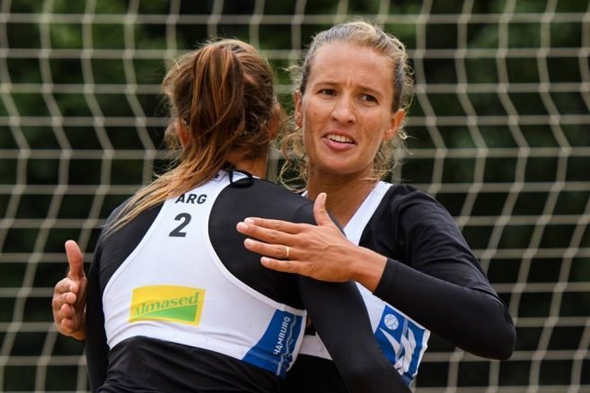 Beach Voley: GALLAY-KLUG ESTÁN EN SEGUNDA RONDA EN HAMBURGO A UN PASO DE LOS JUEGOS