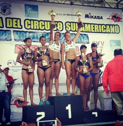 Beach Voley: GALLAY Y ZONTA SE CONSAGRARON CAMPEONAS EN VENEZUELA