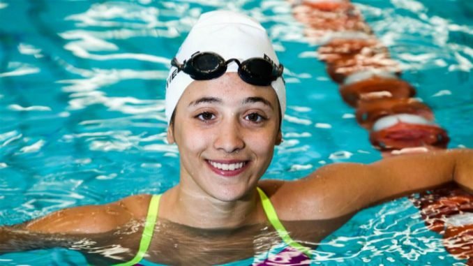 Lee más sobre el artículo Natación: DELFINA PIGNATELLO, BRILLANTE EN EL MUNDIAL DE NATACIÓN