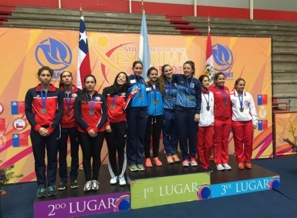 Esgrima: LOS ARGENTINOS COPARON EL PODIO