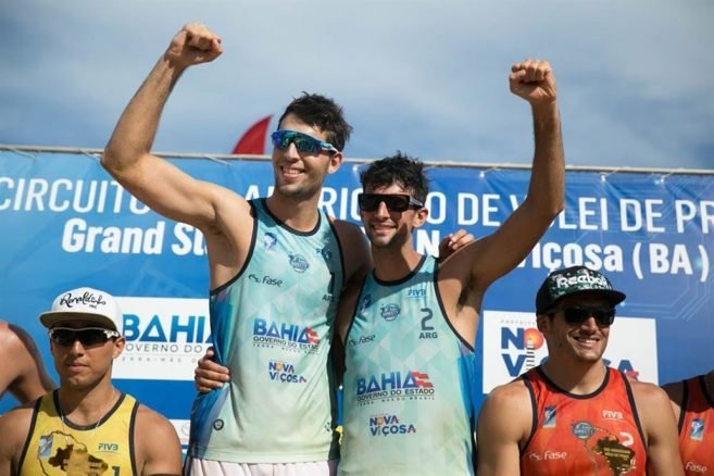 Beach Voley: AZAAD Y CAPOGROSSO SE COLGARON LA DE MEDALLA DE PLATA EN CHILE