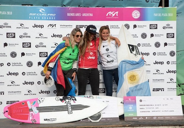 En este momento estás viendo Surf: FACUNDO ARREYES Y JOSEFINA ANÉ, SUBCAMPEONES EN EL RIP CURL PRO ARGENTINA 2018