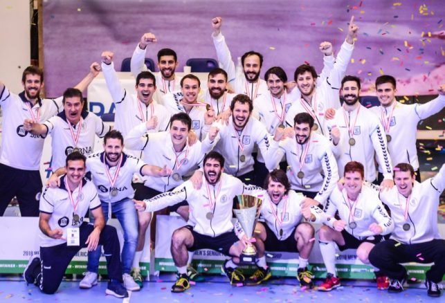 Handball masculino: GLADIADORES DE ORO