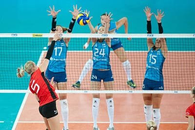 Lee más sobre el artículo Voley femenino: SALDO NEGATIVO PARA LAS PANTERAS QUE CIERRAN LA NATIONS LEAGUE EN SANTA FE