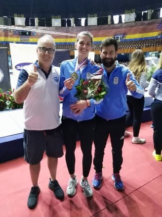 Esgrima: BELÉN PÉREZ MAURICE OBTUVO LA MEDALLA DE BRONCE EN LA HABANA; JESÚS LUGONES LOGRÓ UN HISTÓRICO ORO