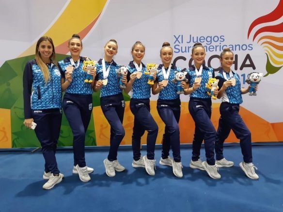 Juegos ODESUR: GIMNASIA RÍTMICA SUMÓ UNA MEDALLA DE BRONCE Y ACTUACIONES CON MIRADA DE FUTURO