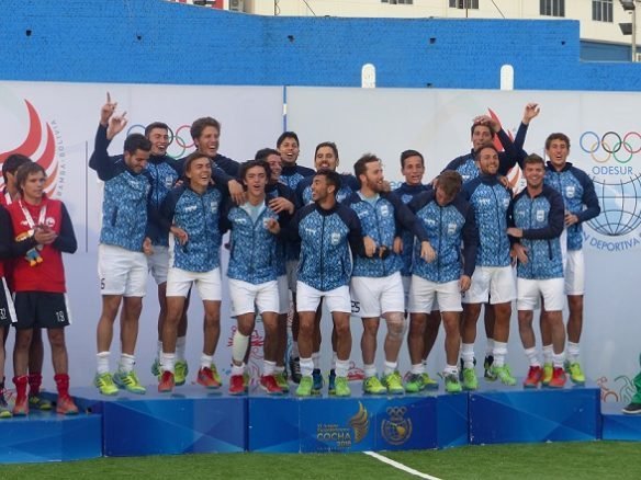 Juegos ODESUR: LOS LEONES MERINO, ROTHBART, BETTAGLIO, GANLY, CATÁN Y EL ENTRENADOR MATÍAS VILA, HABLARON LUEGO DEL TRIUNFO EN LA FINAL