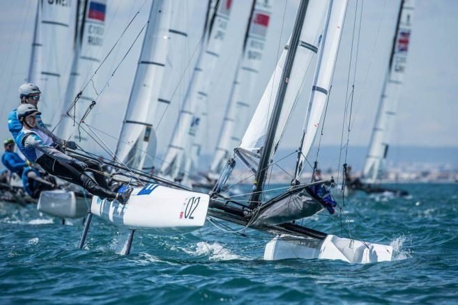 Vela: ARGENTINA ENTRE LOS 10 MEJORES EN NACRA 17