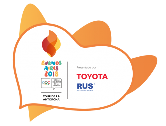 Juegos Olímpicos de la Juventud BA2018: TOYOTA Y RÍO URUGUAY SEGUROS SERÁN PATROCINADORES DEL TOUR DE LA ANTORCHA
