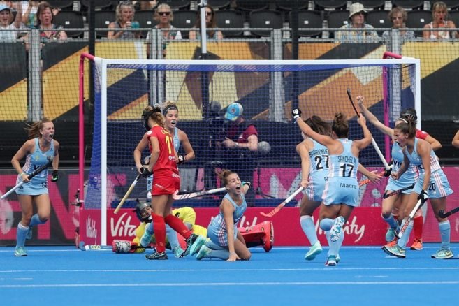 En este momento estás viendo Hockey sobre césped femenino: LAS LEONAS DEBUTARON CON GOLEADA EN LA COPA DEL MUNDO LONDRES 2018