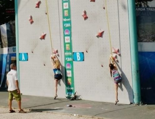 Lee más sobre el artículo Escalada Deportiva: AGUADO Y CHRISTENSEN CONTINUAN SU PREPARACION EN TIERRAS EUROPEAS