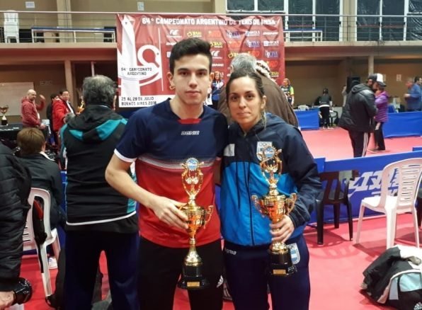 Tenis de Mesa: HORACIO CIFUENTES Y ANA CODINA SE CONSAGRARON CAMPEONES NACIONALES 2018