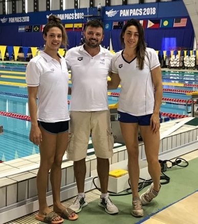 Natación: JULIA SEBASTIÁN Y MACARENA CEBALLOS ULTIMAN DETALLES DE SU PREPARACIÓN
