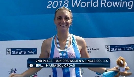 Lee más sobre el artículo Remo: SOL ORDÁS ES SUBCAMPEONA MUNDIAL JUNIOR 2018