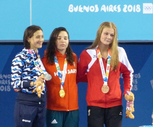 Lee más sobre el artículo YOG BA 2018: DELFINA PIGNATIELLO SUMÓ UNA NUEVA MEDALLA DE PLATA EN LOS 400 LIBRES