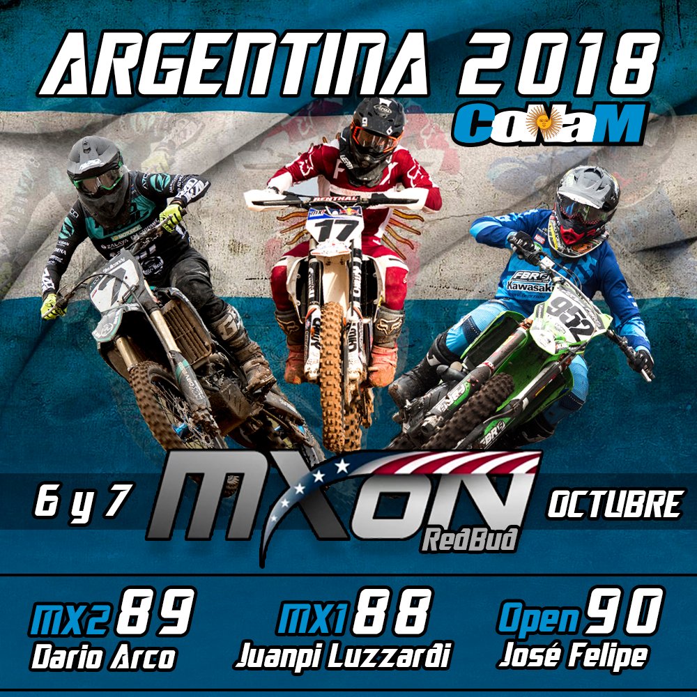 Lee más sobre el artículo Motociclismo: ARGENTINA ESTARÁ NUEVAMENTE EN EL MOTOCROSS DE LAS AMERICAS