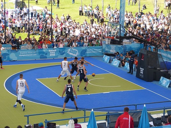 Lee más sobre el artículo YOG BA 2018: BÁSQUET ARGENTINA 3X3, SENSACIÓN DEL PARQUE URBANO