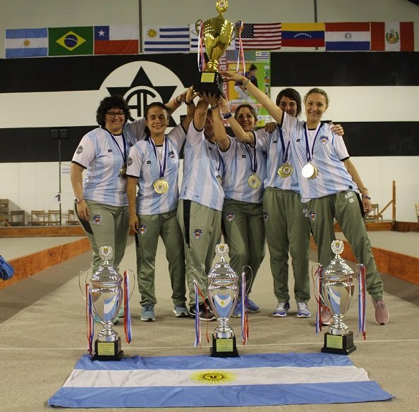 Lee más sobre el artículo Bochas: ARGENTINA, CAMPEONAS PANAMERICANAS EN URUGUAY