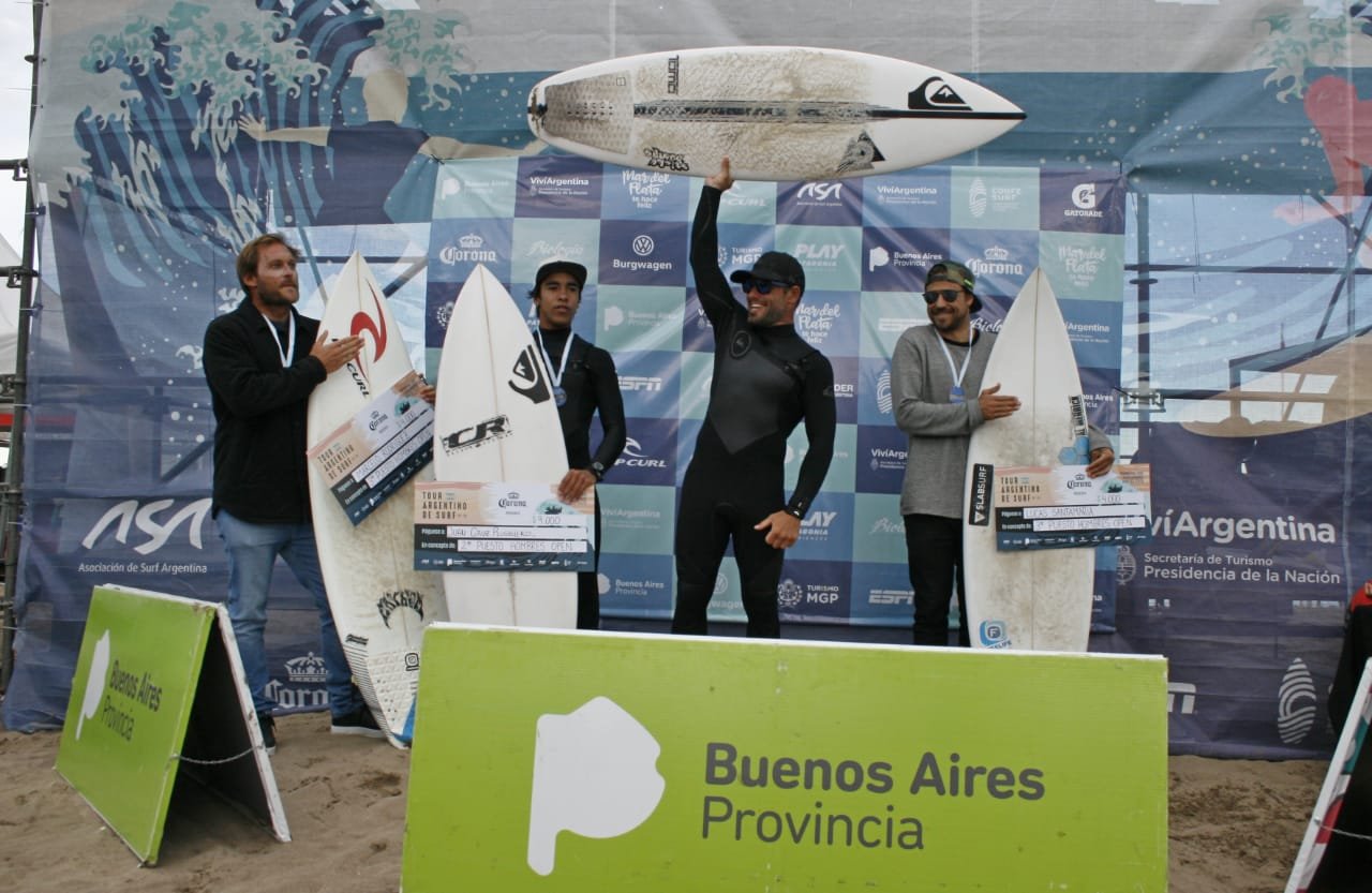 Lee más sobre el artículo Surf: GRAN DESEMPEÑO DE LOS ARGENTINOS EN DISTINTAS COMPETENCIAS
