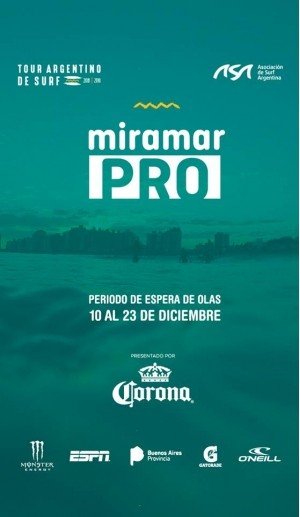 Lee más sobre el artículo Surf: MIRAMAR VUELVE A SER SEDE DEL CIRCUITO ARGENTINO