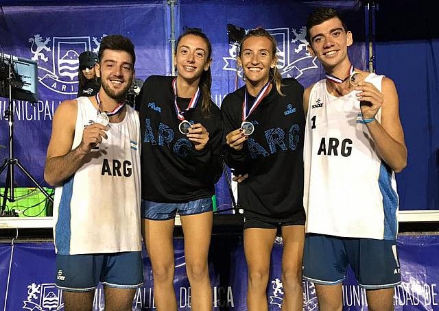 Lee más sobre el artículo Beach Voley: ARGENTINA CON ORO Y PLATA EN EL SUDAMERICANO SUB21
