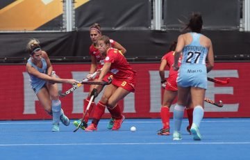 Lee más sobre el artículo Hockey césped femenino: LAS LEONAS LE GANARON A ESPAÑA EN EL TERCER AMISTOSO