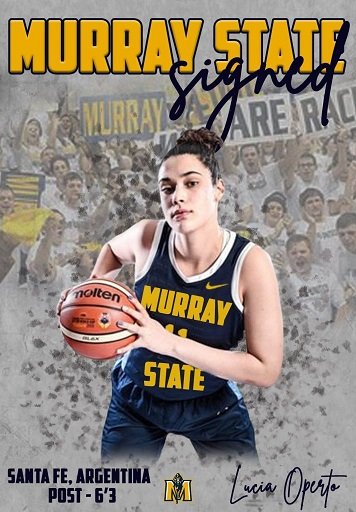 Lee más sobre el artículo Básquet femenino: LUCÍA OPERTO PASA A MURRAY STATE DE LA NCAA