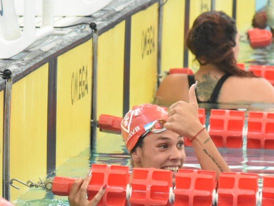 Lee más sobre el artículo Natación: MARCAS SUDAMERICANAS Y NUEVO RÉCORD ARGENTINO EN EL TEST EVALUATIVO SELECTIVO DE NATACION