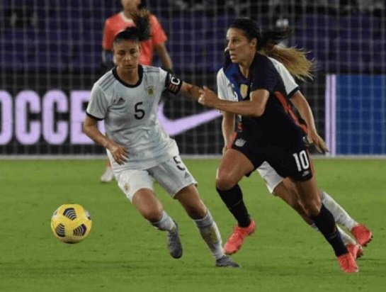 Lee más sobre el artículo Fútbol femenino: ARGENTINA CAYÓ FRENTE A ESTADOS UNIDOS Y CERRÓ SU PARTICIPACIÓN EN LA SHEBELIEVES CUP