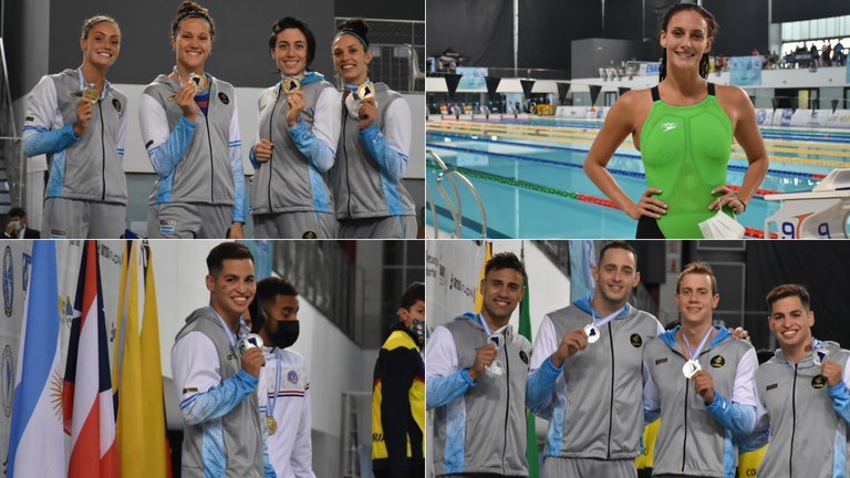 Lee más sobre el artículo Natación: SEGUNDA JORNADA EXITOSA PARA LOS ARGENTINOS EN EL SUDAMERICANO 2021