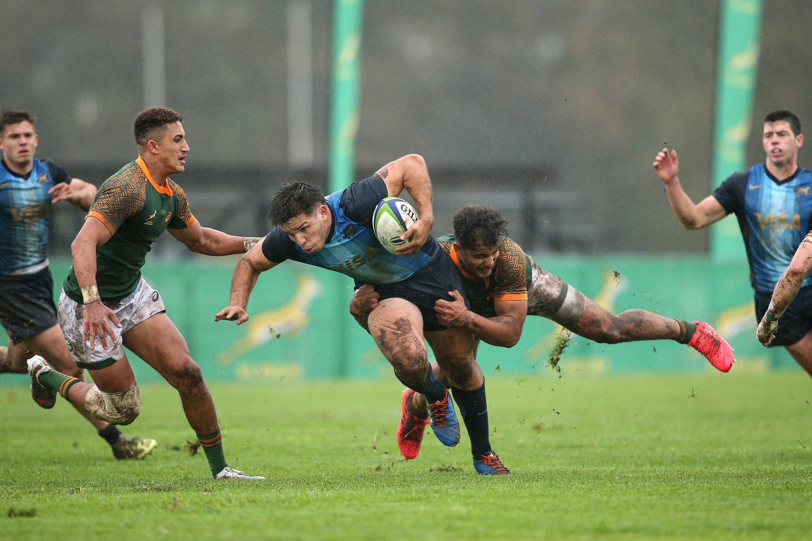En este momento estás viendo Rugby masculino: AJUSTADA CAÍDA DEL M20 ANTE SUDÁFRICA
