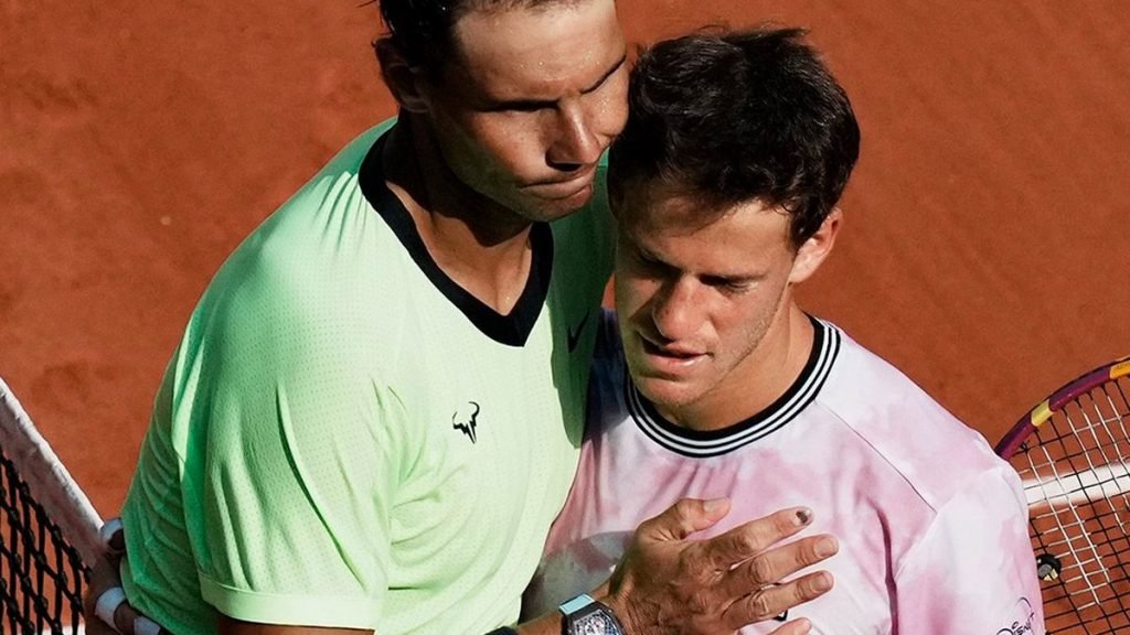 Tenis: UN ENORME "PEQUE" SCHWARTZMAN CAYÓ CON NADAL EN CUATRO SETS POR LOS CUARTOS DE FINAL DE ROLAND GARROS