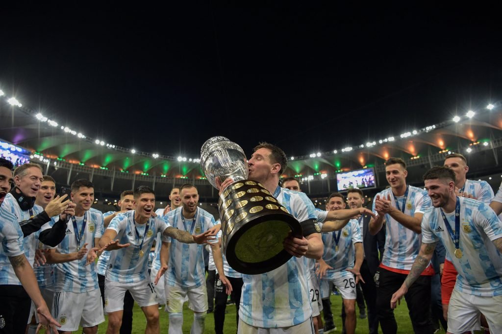 Fútbol masculino: ARGENTINA GRITÓ CAMPEÓN DE LA COPA AMÉRICA EN EL MARACANÁ