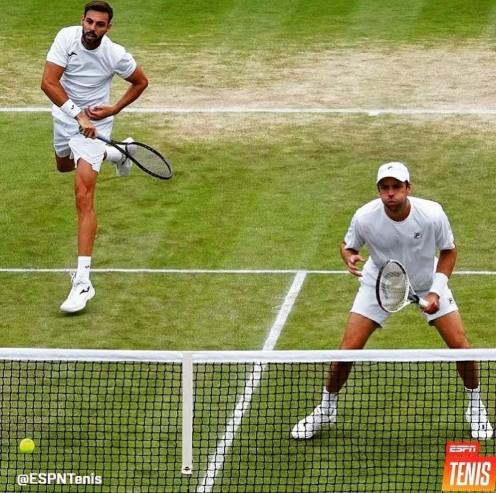 Tenis: HORACIO ZEBALLOS Y MARCEL GRANOLLERS FUERON DEROTTADOS EN LA FINAL DE DOBLES DE WIMBLEDON