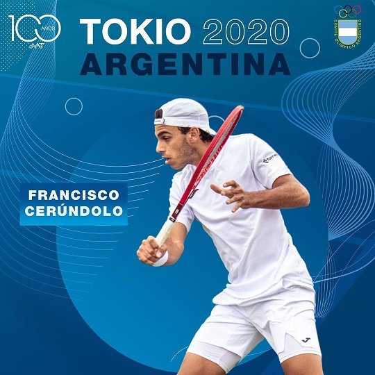 En este momento estás viendo Tenis: FRANCISCO CERUNDOLO CLASIFICADO A LOS JUEGOS OLÍMPICOS TOKIO 2020/1
