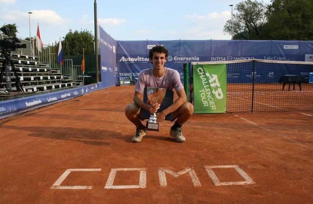 Tenis masculino: JUAN CERÚNDOLO CAMPEÓN EN ITALIA