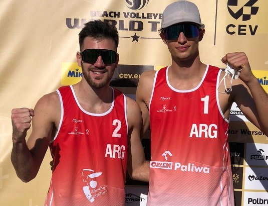En este momento estás viendo Beach Voley: AMIEVA-CAPOGROSSO LLEGARON A CUARTOS DE FINAL EN EL WORLD TOUR DE VARSOVIA