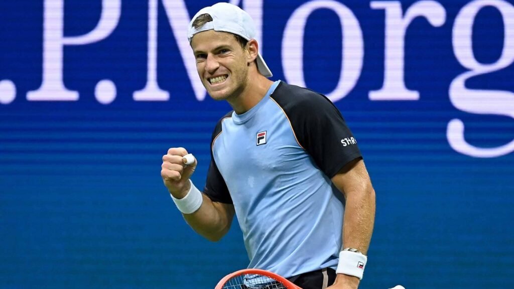 Tenis: CONTUNDENTE VICTORIA DE DIEGO SCHWARTZMAN EN TERCERA RONDA DEL US OPEN