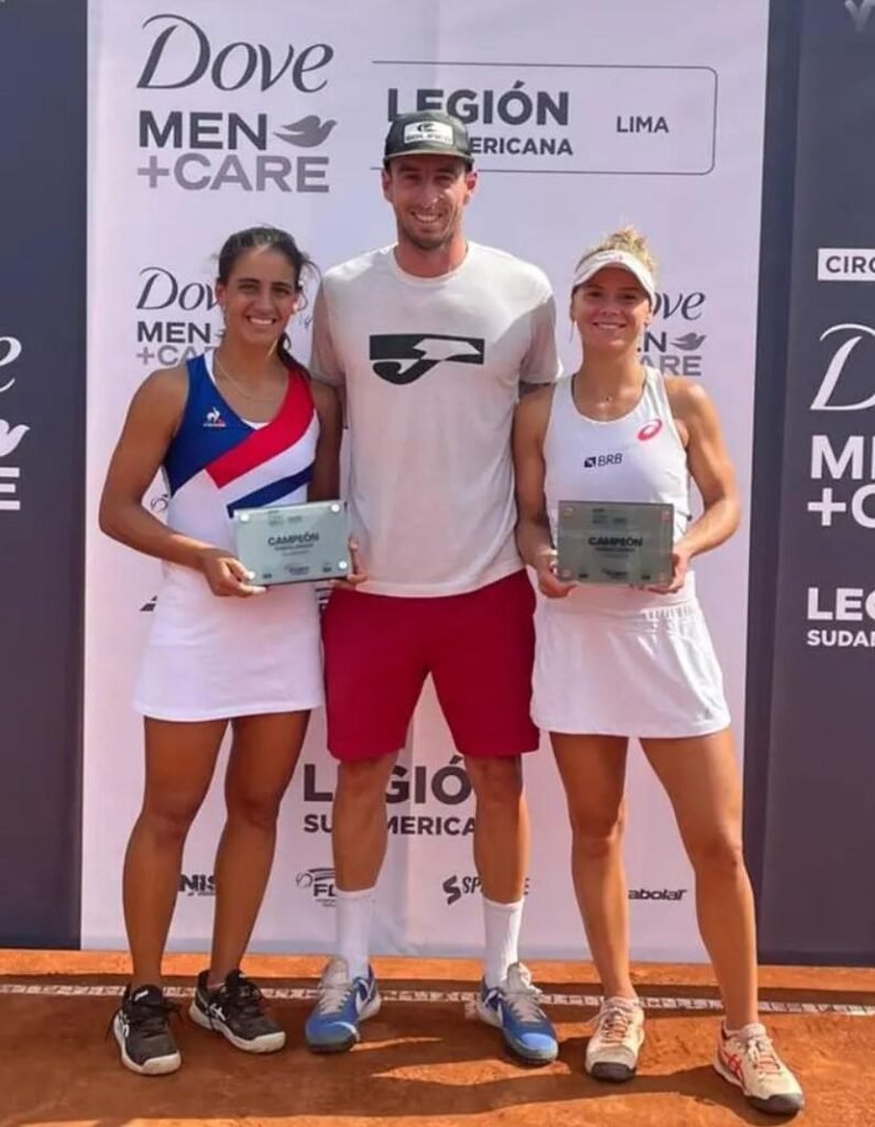 Tenis femenino: LOURDES CARLÉ SE CONSAGRÓ CAMPEONA EN PERÚ JUNTO A LAURA PIGOSSI