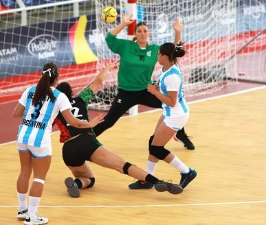En este momento estás viendo Juegos Panamericanos Junior Cali Valle 2021: HANDBALL  LA SELECCIÓN FEMENINA ARGENTINA EMPATÓ CON MÉXICO EN EL DEBUT