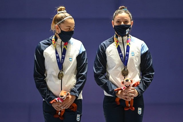 En este momento estás viendo Juegos Panamericanos Junior Cali Valle 2021: GIMNASIA | EN TRAMPOLÍN, ORO PARA MALDONADO-PODESTÁ EN SINCRONIZADOS Y PLATA PARA VALENTINA EN INDIVIDUAL