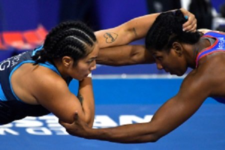 En este momento estás viendo Juegos Panamericanos Junior Cali Valle 2021: LUCHA | LINDA MACHUCA SE QUEDÓ CON LA MEDALLA DE PLATA EN LUCHA LIBRE
