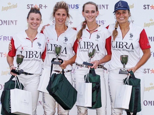 En este momento estás viendo Polo femenino: LA IRENITA LIBRA SEGUROS SE QUEDÓ CON LA COPA SUBSIDIARIA DEL V ABIERTO ARGENTINO HSBC