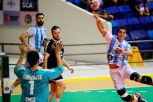 Lee más sobre el artículo Handball masculino: LOS GLADIADORES VENCIERON A CHILE EN LAS SEMIS DEL TORNEO CENTRO-SUR