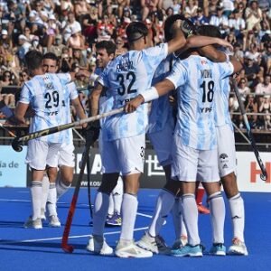 Lee más sobre el artículo Hockey césped masculino: FIH PRO LEAGUE | LOS LEONES IGUALARON CON GRAN BRETAÑA Y NO PUDIERON SUMAR EL PUNTO EXTRA