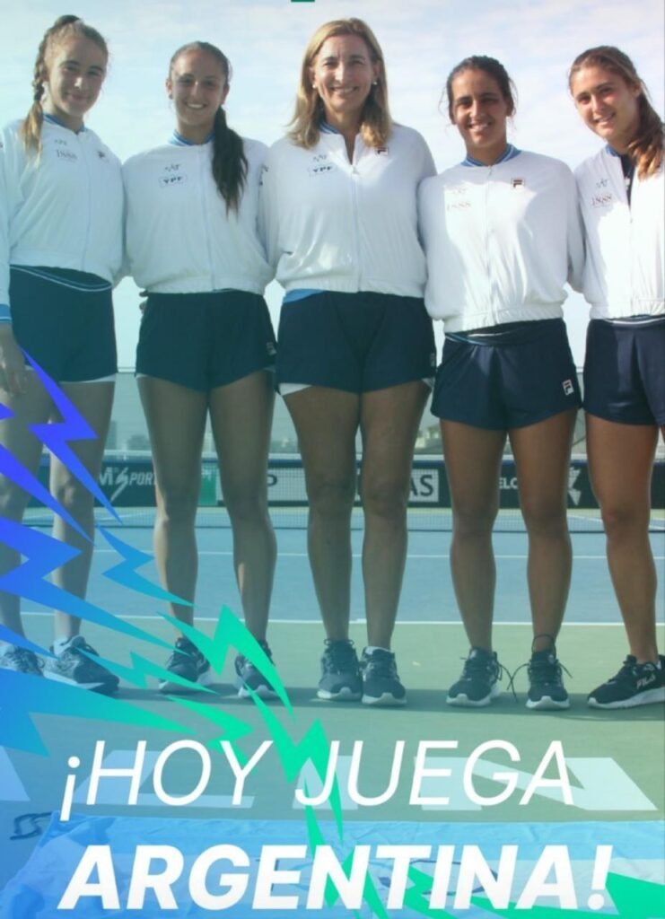 Tenis femenino: ARGENTINA VENCIÓ A BRASIL EN LA SEGUNDA RONDA DE LA BILLIE JEAN KING