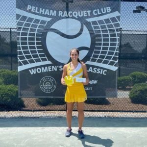 Lee más sobre el artículo Tenis femenino: LOURDES CARLÉ GANÓ EL TORNEO DE PELHAM