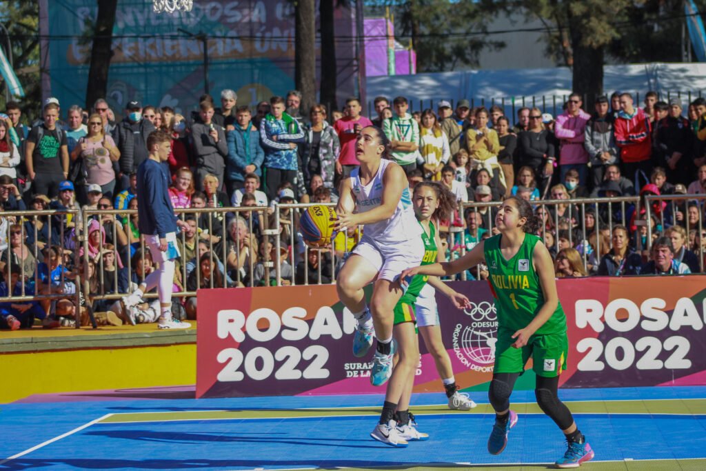 JSJ Rosario 2022: BASQUET 3X3 FEMENINO: ARGENTINA SE VISTIÓ DE ORO EN EL SURAMERICANO