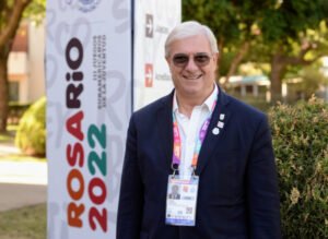 Lee más sobre el artículo JSJ Rosario 2022: EL PRESIDENTE DEL COMITÉ OLÍMPICO ARGENTINO MARIO MOCCIA SOSTUVO QUE “ARGENTINA ESTÁ SIENDO PROTAGONISTA DEPORTIVA Y ORGANIZATIVAMENTE”