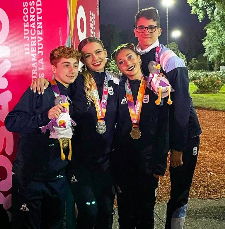 En este momento estás viendo JSJ Rosario 2022: PATÍN ARTÍSTICO | LA DISCIPLINA APORTÓ 3 MEDALLAS A LA DELEGACIÓN ARGENTINA